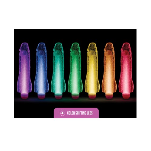 Blush Glow Dicks Glitter Vibrator Molly Purple