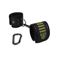 Fort Troff Tactical Wrist Cuffs Black Green