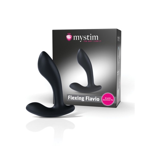 Mystim Flexing Flavio Estimulador Prostate Estimulador de Silicona - Negro