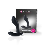 Mystim Flexing Flavio Estimulador Prostate Estimulador de Silicona - Negro