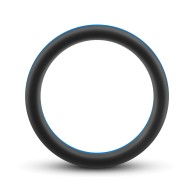 Blush Performance Silicone Go Pro Cock Ring Black Blue