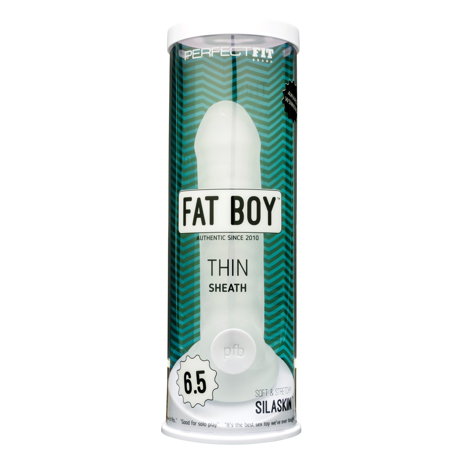 Perfect Fit Fat Boy Thin 6.5 Pulgadas Funda Transparente