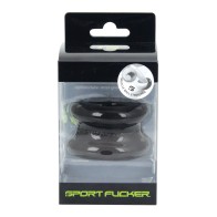 Sport Fucker Muscle Ball Stretcher Black - Comfort and Sensation