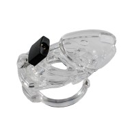 Locked In Lust The Vice Chastity Device Clear