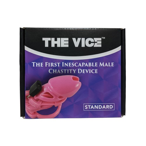 The Vice Pink Chastity Device for Men