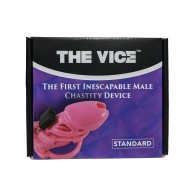 The Vice Pink Chastity Device for Men