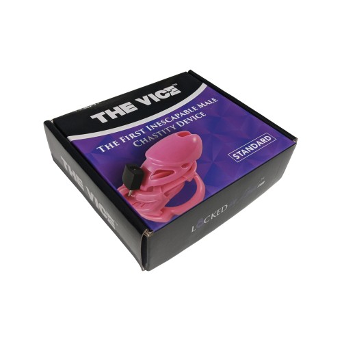 The Vice Pink Chastity Device for Men