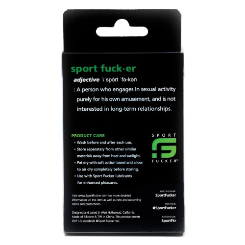 Sport Fucker Cum Stopper 2.0 Negro