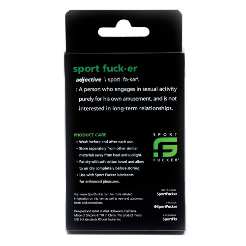 Sport Fucker Cock Plug in Metal for Enhanced Pleasure