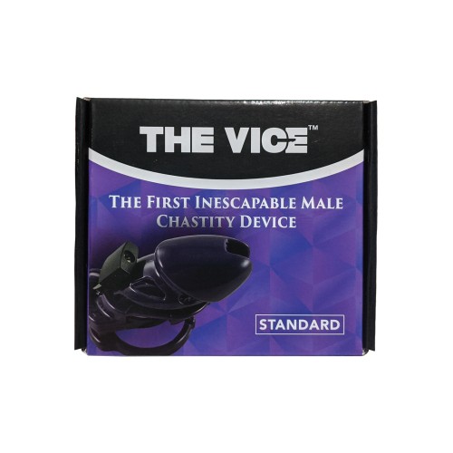 Locked In Lust The Vice Standard Chastity Device - Purple