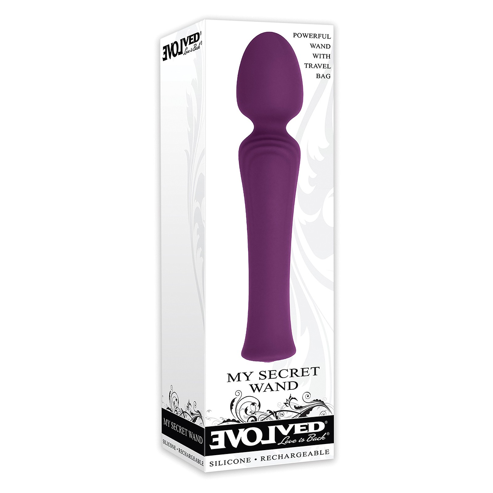 Evolved My Secret Wand Vibrator in Purple