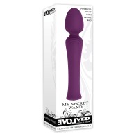 Evolved My Secret Wand Vibrator in Purple