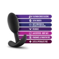 Blush Luxe Wearable Vibra Slim Plug for Discreet Pleasure