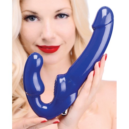 Dildo G-Spot Sin Tirantes Revolver II Azul