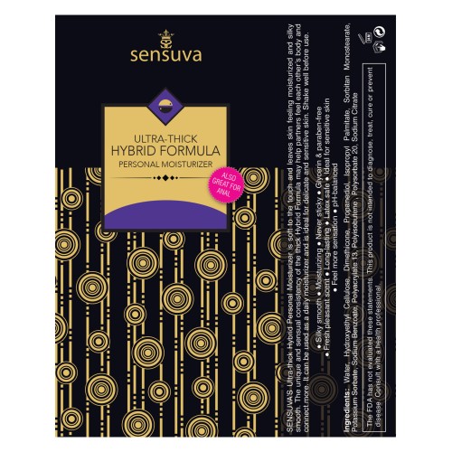 Sensuva Ultra Thick Unscented Personal Moisturizer