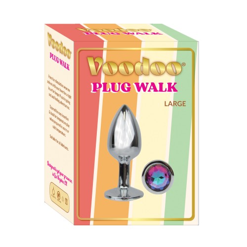 Voodoo Walk Large Metal Plug - Silver