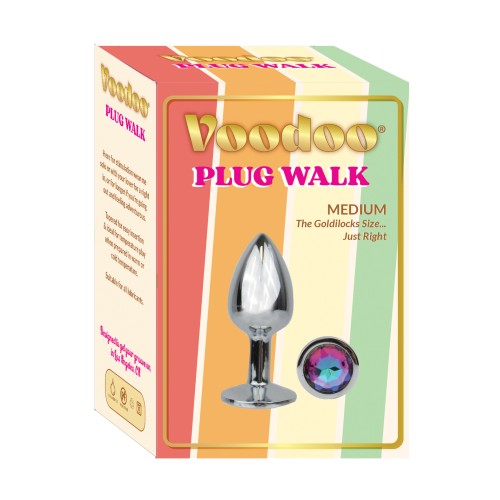 Voodoo Walk Medium Metal Plug - Silver