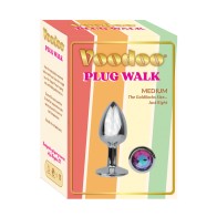 Plug de Metal Voodoo Walk - Mediano Plata