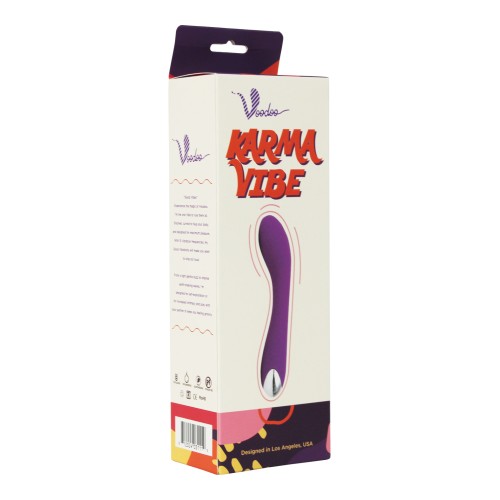 Vibrador Inalámbrico Voodoo Karma Vibe 10X Morado