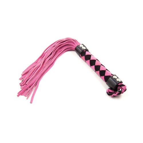 Plesur 15 Inc Leather Flogger Pink