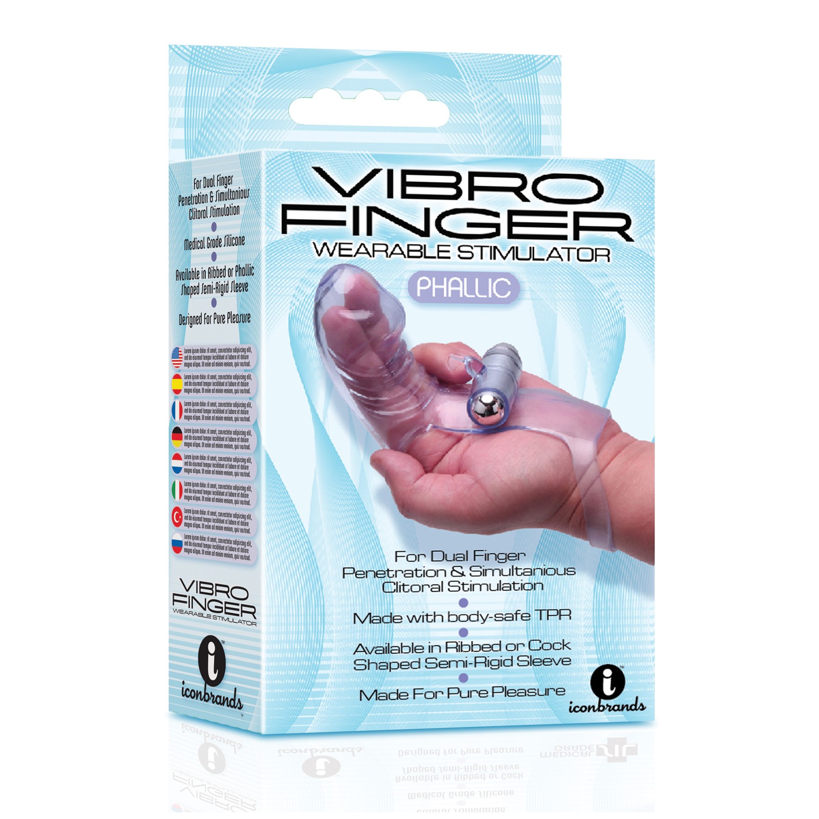 Vibrofinger 9's - Masajeador de Estimulación Dual