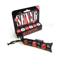 Juego de Dados Sexy 6 Edición Sexo