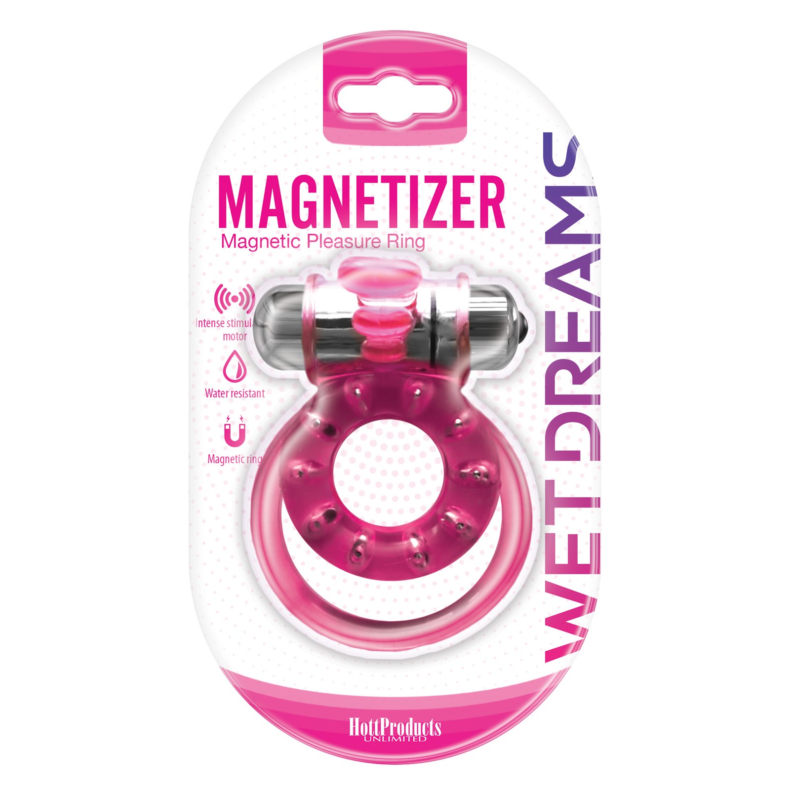 Anillo de Placer Magnetizador Wet Dreams Rosa