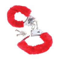 Fetish Fantasy Beginner's Furry Cuffs Red