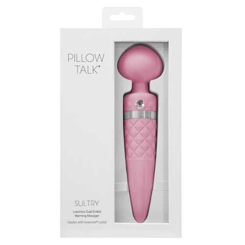 Pillow Talk Sultry Rotating Wand - Elegant Pleasure