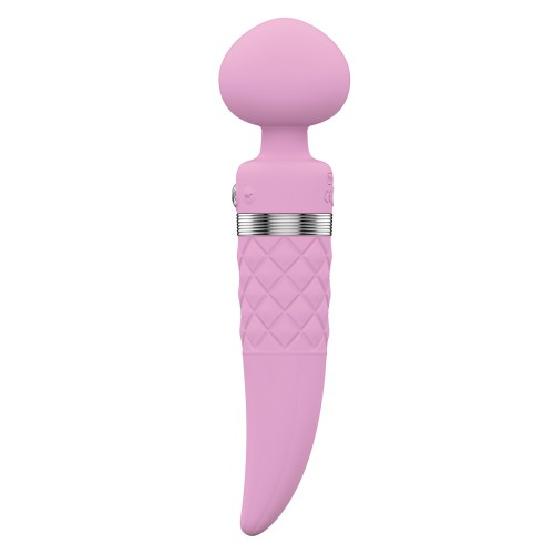 Pillow Talk Sultry Rotating Wand - Elegant Pleasure