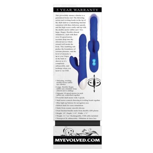 Evolved Grand Slam Vibrador Azul