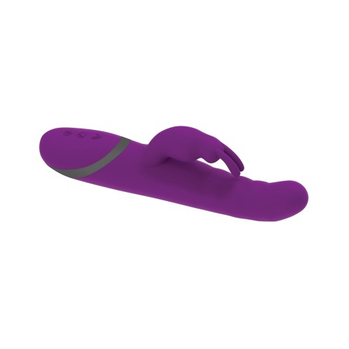 Commotion Cha Cha Vibrador Dual Púrpura