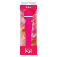 Wonderlust Destiny Wand Pink Vibrator