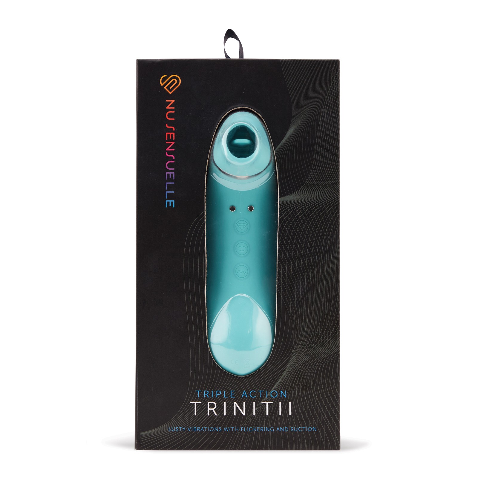 Nu Sensuelle Trinitii Vibrador Lengua Azul Eléctrico