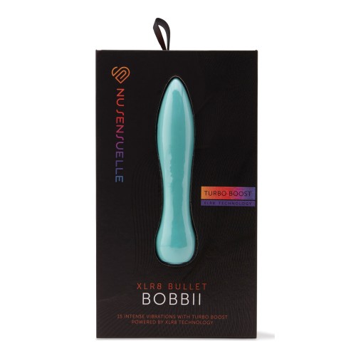 Vibrador Flexible Nu Sensuelle Bobbii Azul Eléctrico Turbo Boost