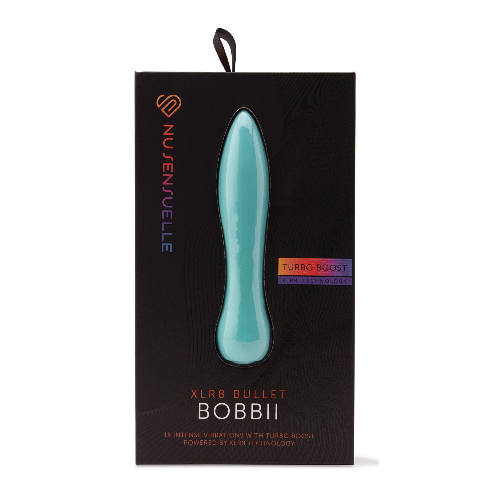 Vibrador Flexible Nu Sensuelle Bobbii Azul Eléctrico Turbo Boost