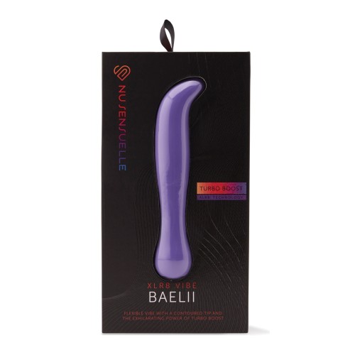 Nu Sensuelle Baelii Flexible G Spot Vibe - Ultra Violet