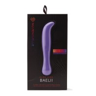 Nu Sensuelle Baelii Flexible G Spot Vibe - Ultra Violet