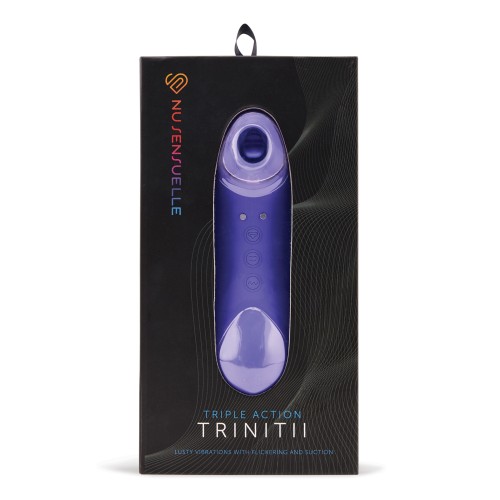 Vibrador Trinitii con Lengua - Ultra Violeta