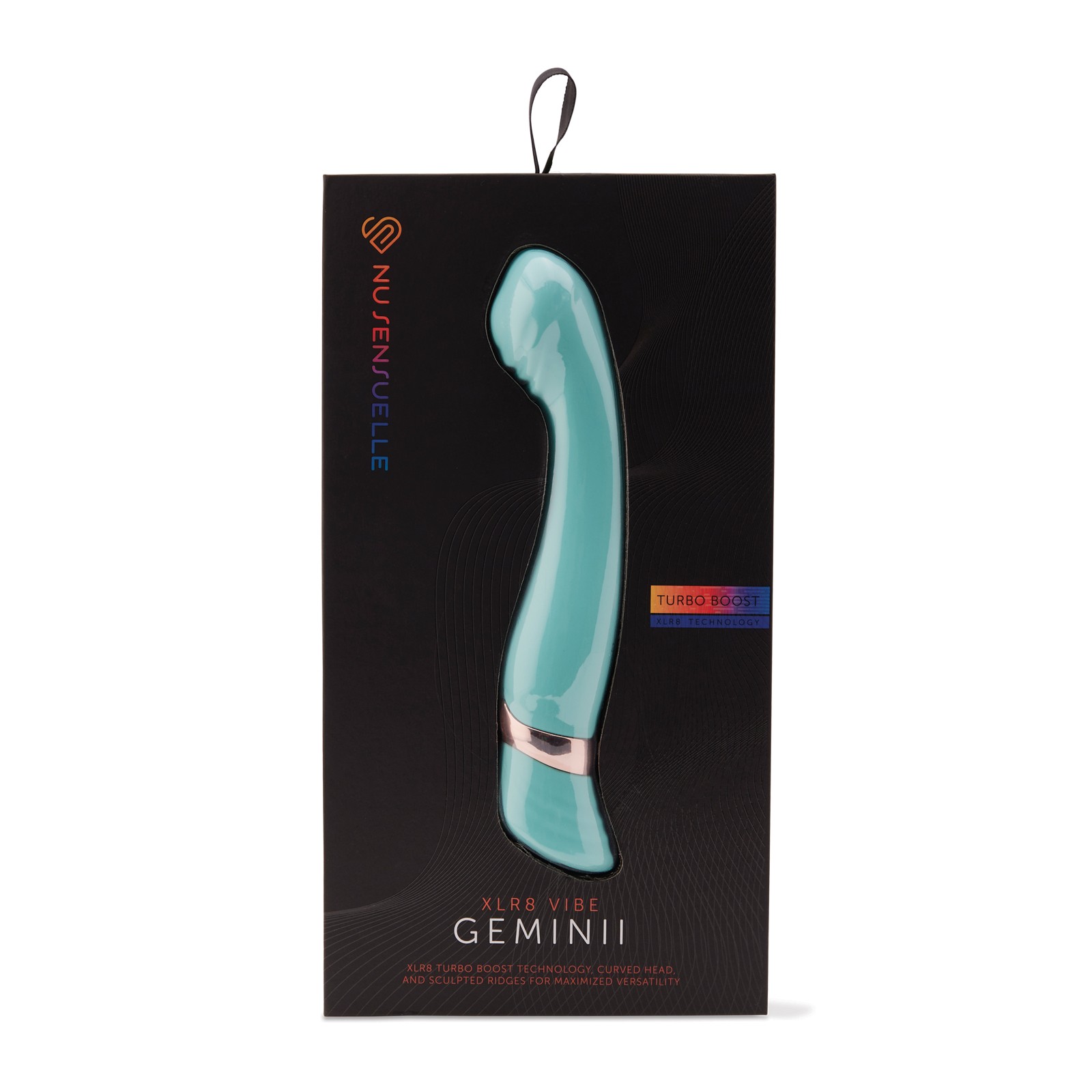 Nu Sensuelle Geminii XLR8 G Spot Vibrator - Electric Blue