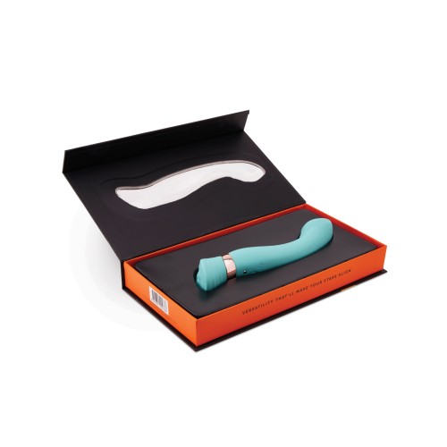 Vibrador G Spot Nu Sensuelle Geminii XLR8 - Azul Eléctrico