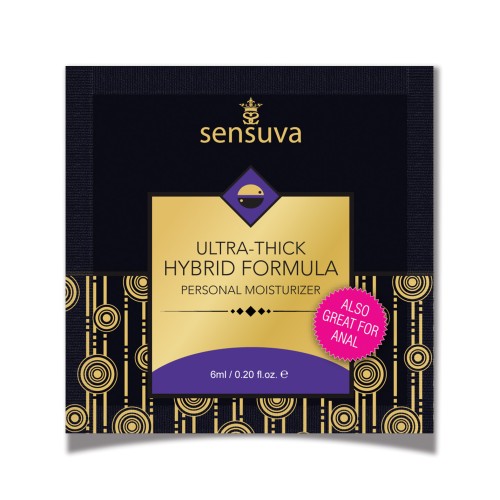 Hidratante Personal Híbrido Ultra Grueso Sensuva - Sin Aroma