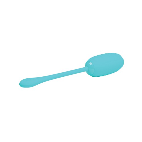 Pretty Love Kirk Liquid Silicone Remote Egg Turquoise