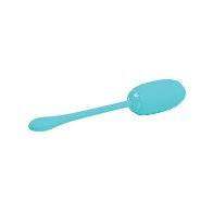 Pretty Love Kirk Liquid Silicone Remote Egg Turquoise