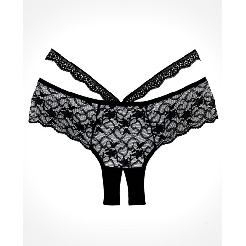 Adore Heartbreaker Panty - Black O/S