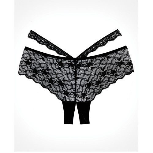 Panty Adore Heartbreaker - Negro O/S