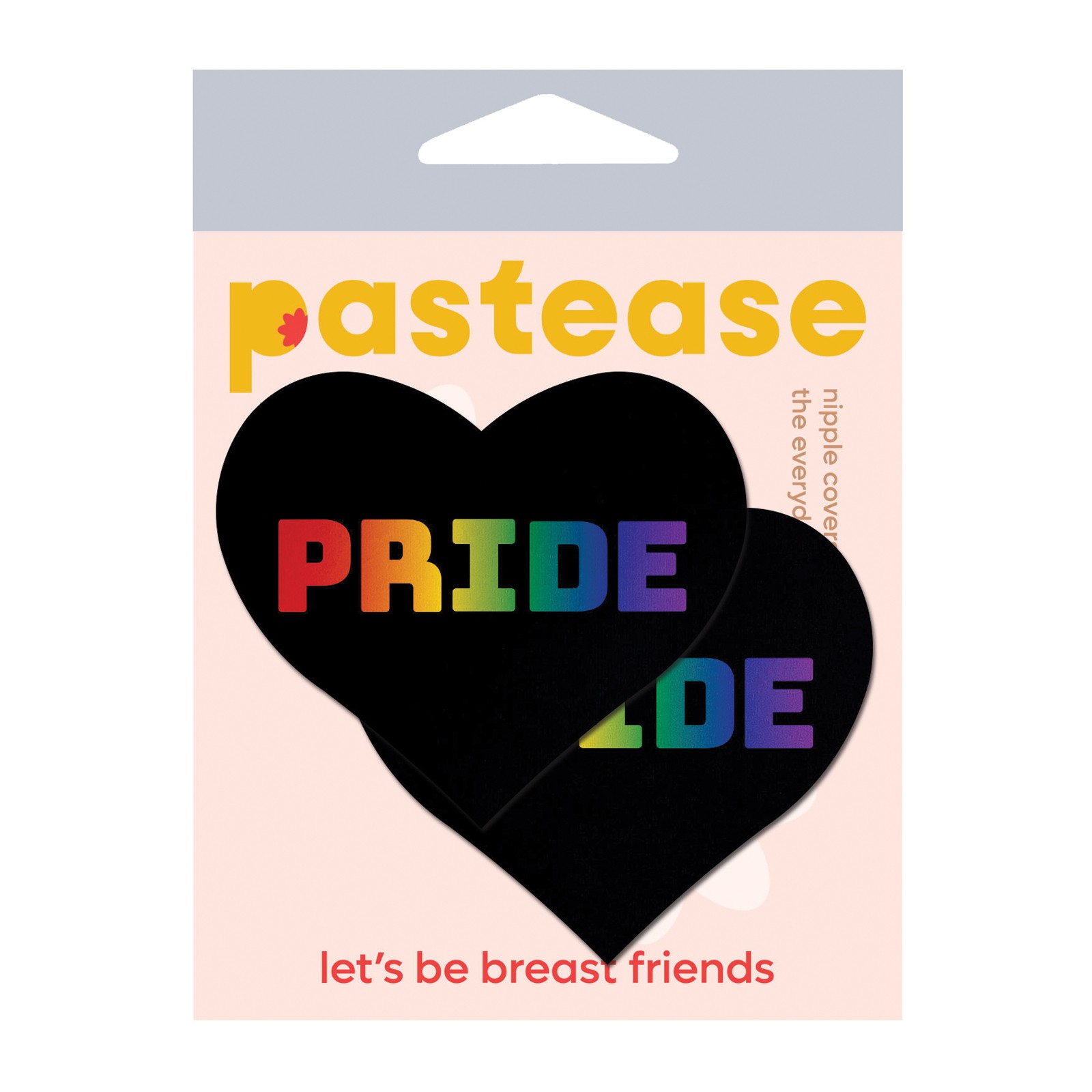 Rainbow Black Pastease Premium Pride Pasties