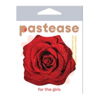 Pastease Premium Glitter Velvet Blooming Rose - Red O/S