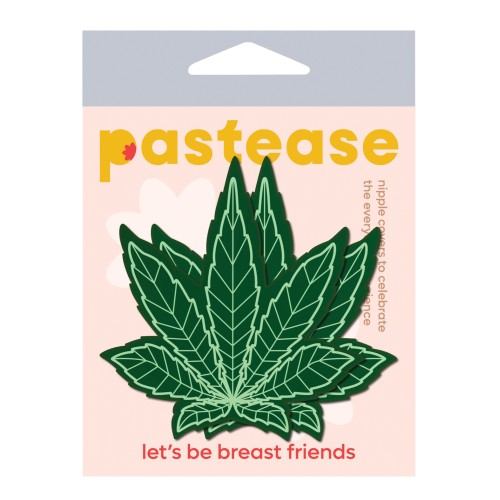 Premium Marijuana Leafs Pasties - Green