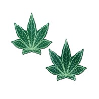 Premium Marijuana Leafs Pasties - Green